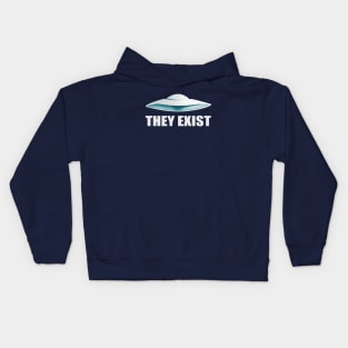 they exist Kids Hoodie